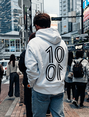 Hoodie GASLY 10 Blanc