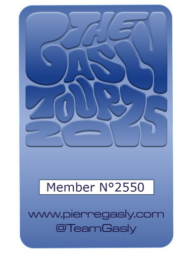 TEAM GAS 2025 MEMBER CARD