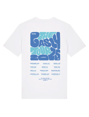 Camiseta blanca GASLY TOUR...