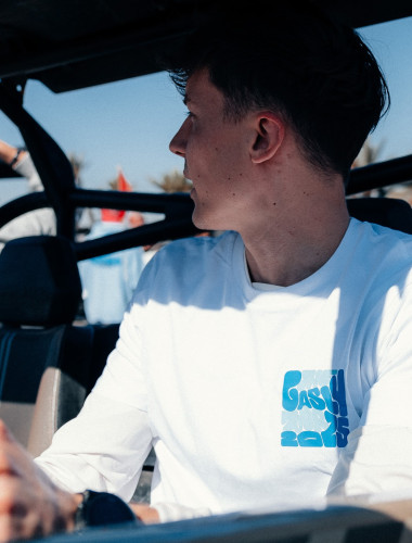 GASLY TOUR 2025 White T-Shirt